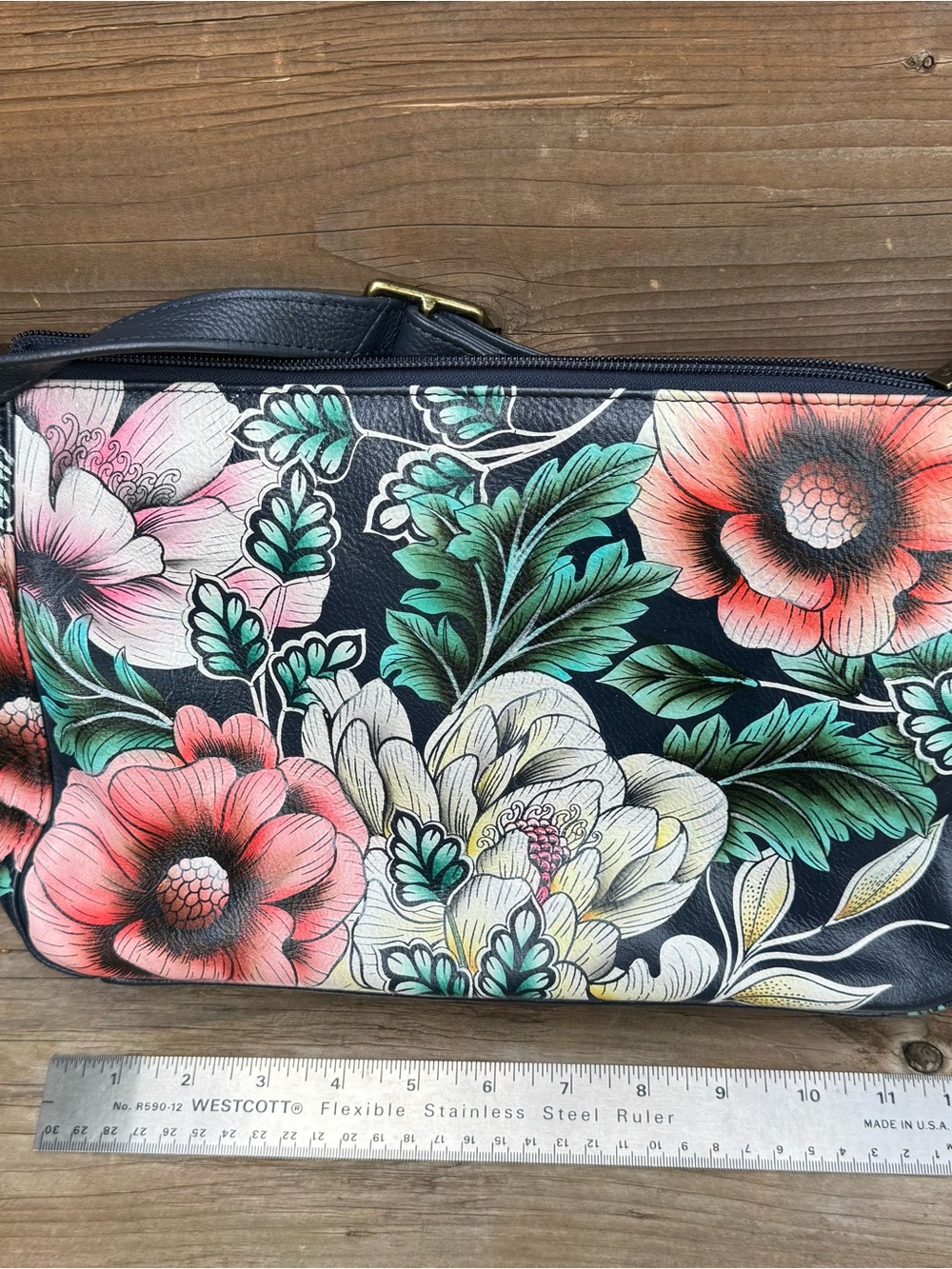 Anuschka flowered bag